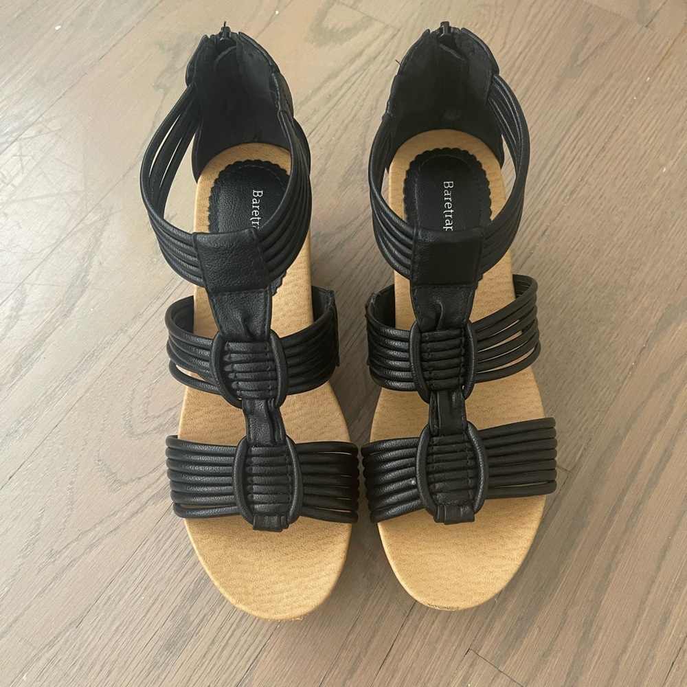 Bare Traps Marlow Wedge Sandal, Like New